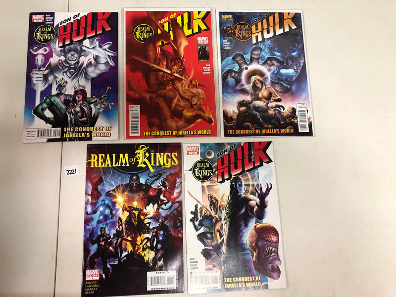 Realm Of Kings Lot 2010 Inhumans, Imperial Guard, Son Of Hulk VF/NM Complete Set