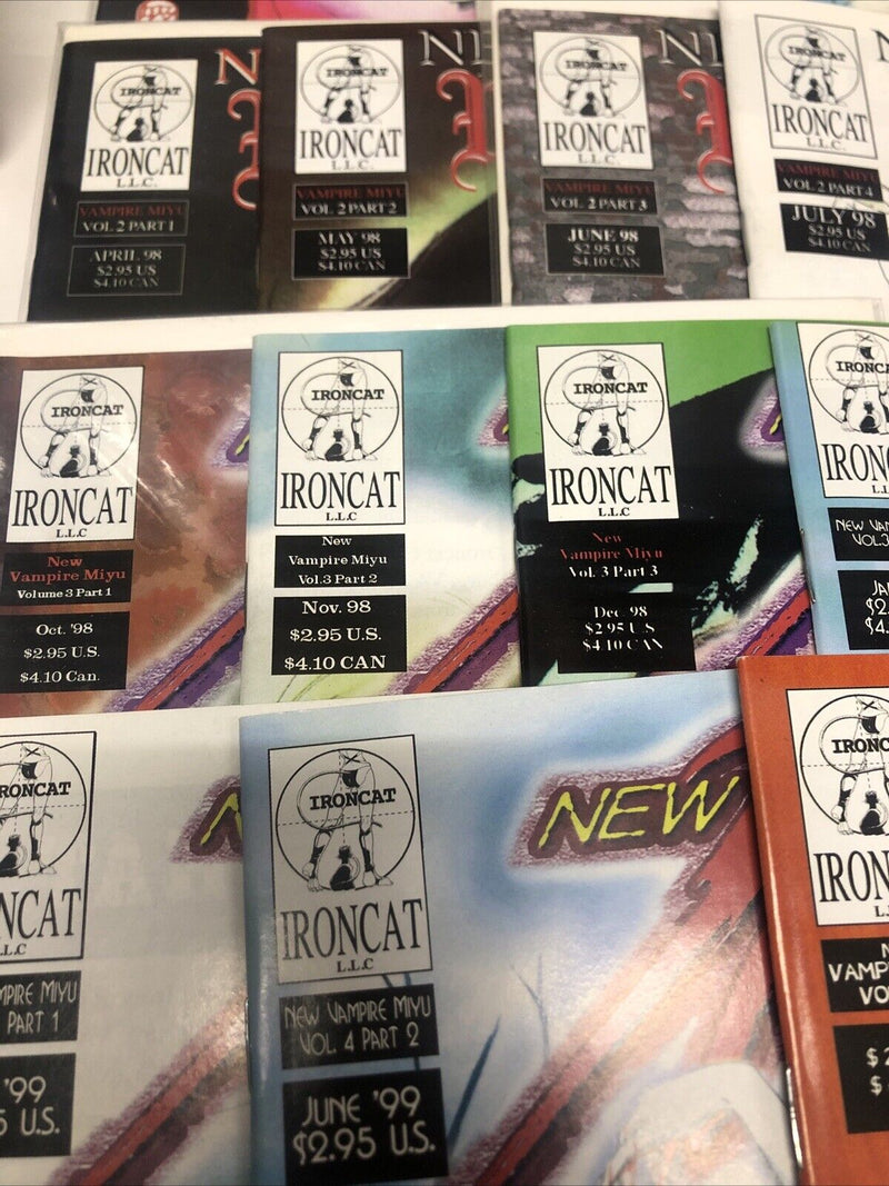 New Vampire Miyu Vol #1-4 Missing Issueu #5 From Vol #1 & Issue #4-5 Of Vol #4