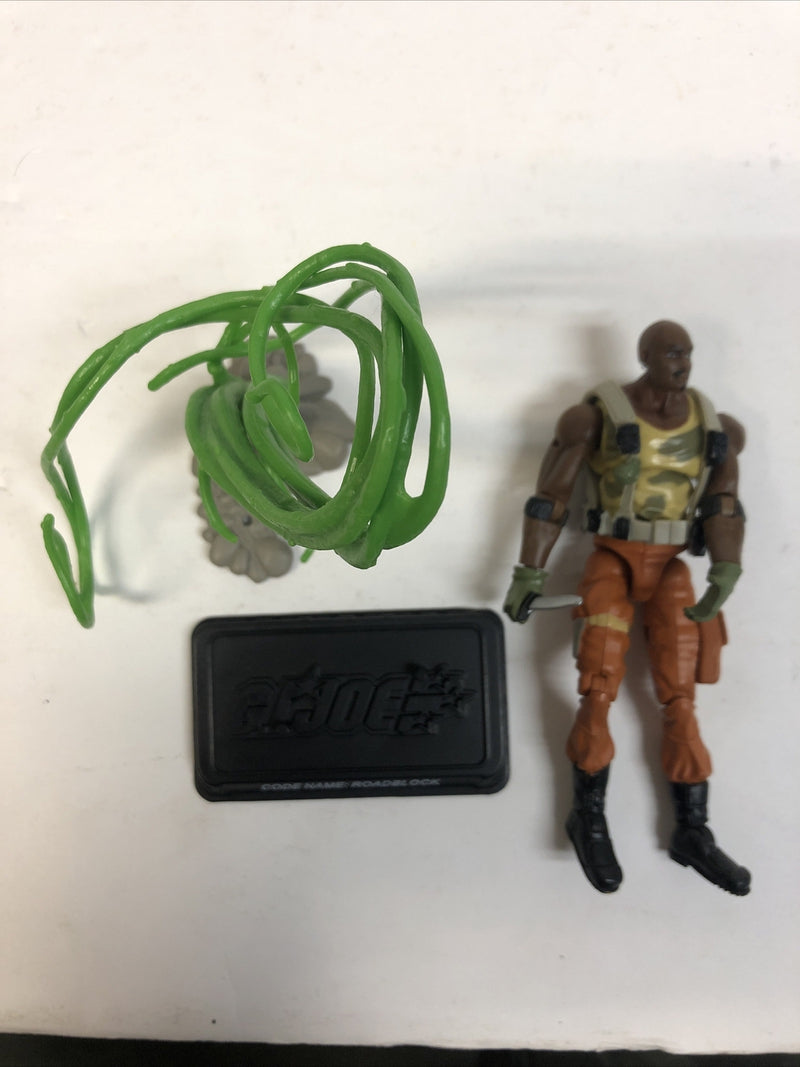 2007 G.I. Joe 25th anniversary Figure Roadblock V8 Complete Mint