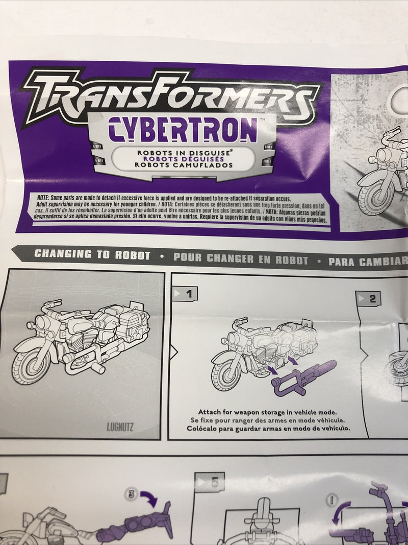 Transformers Cybertron Lugnutz (2005) Complete Mint w/instructions
