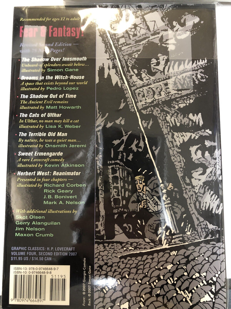 Graphic Classic H. P.Lovecraft Vol.4 (2007) Eureka Productions TPB SC S. Gane