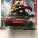 Hot Wheels AVENGERS Age of Ultron Thor Buzz Bomb Car 7/8 Series MCU 2014 Mint