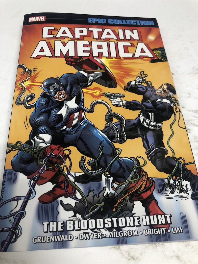 Epic Collection Captain America The Bloodstone Hunt (2021) Marvel SC Gruenwald