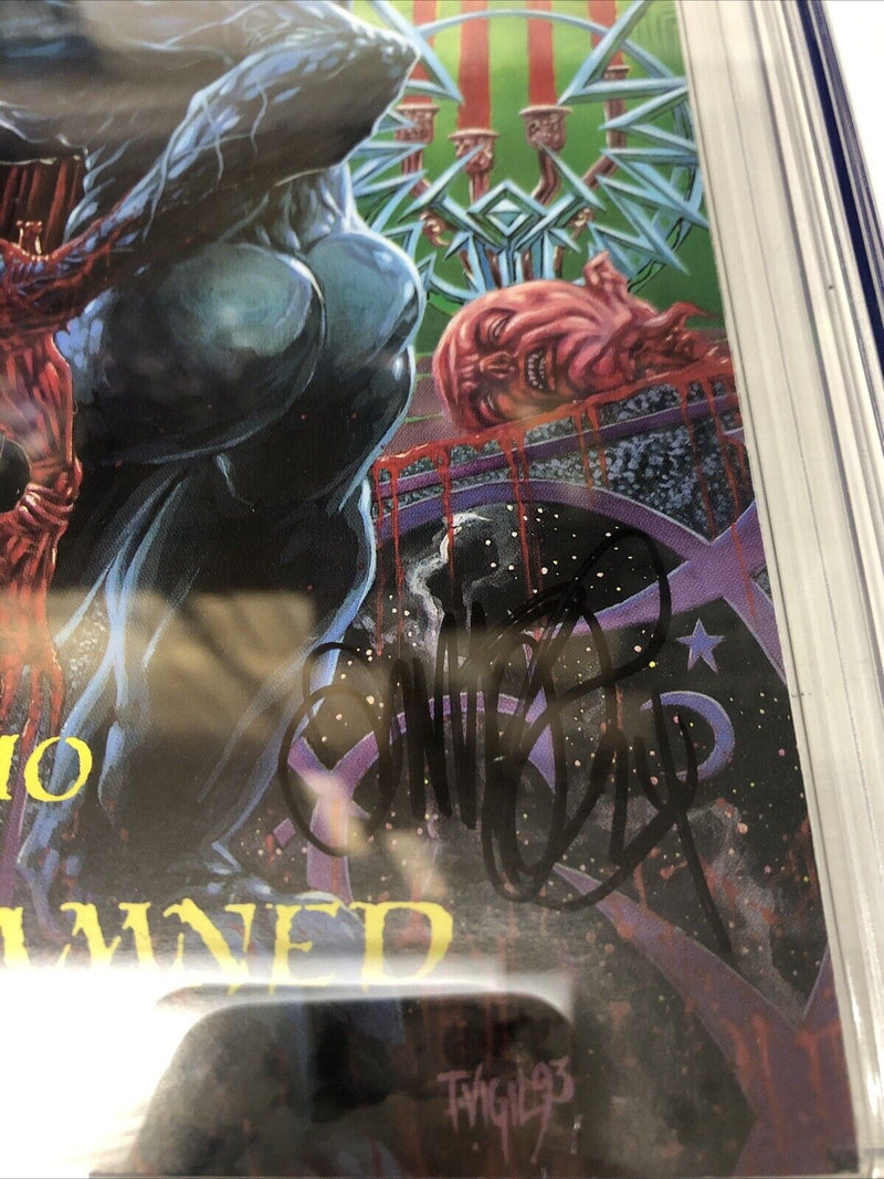 Faust  (1993) # v2 #10 ( CGC 9.8 SS) Signed & Sketch Tim Vigil Rebel Census= 3