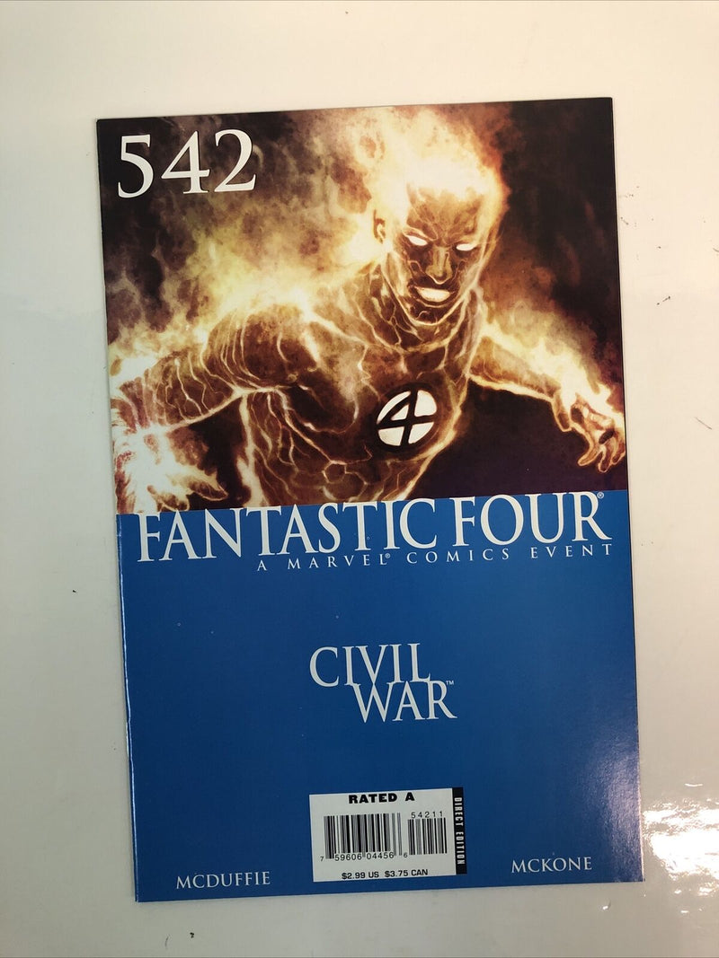 Fantastic Four: Civil War (2006) Consequential Set