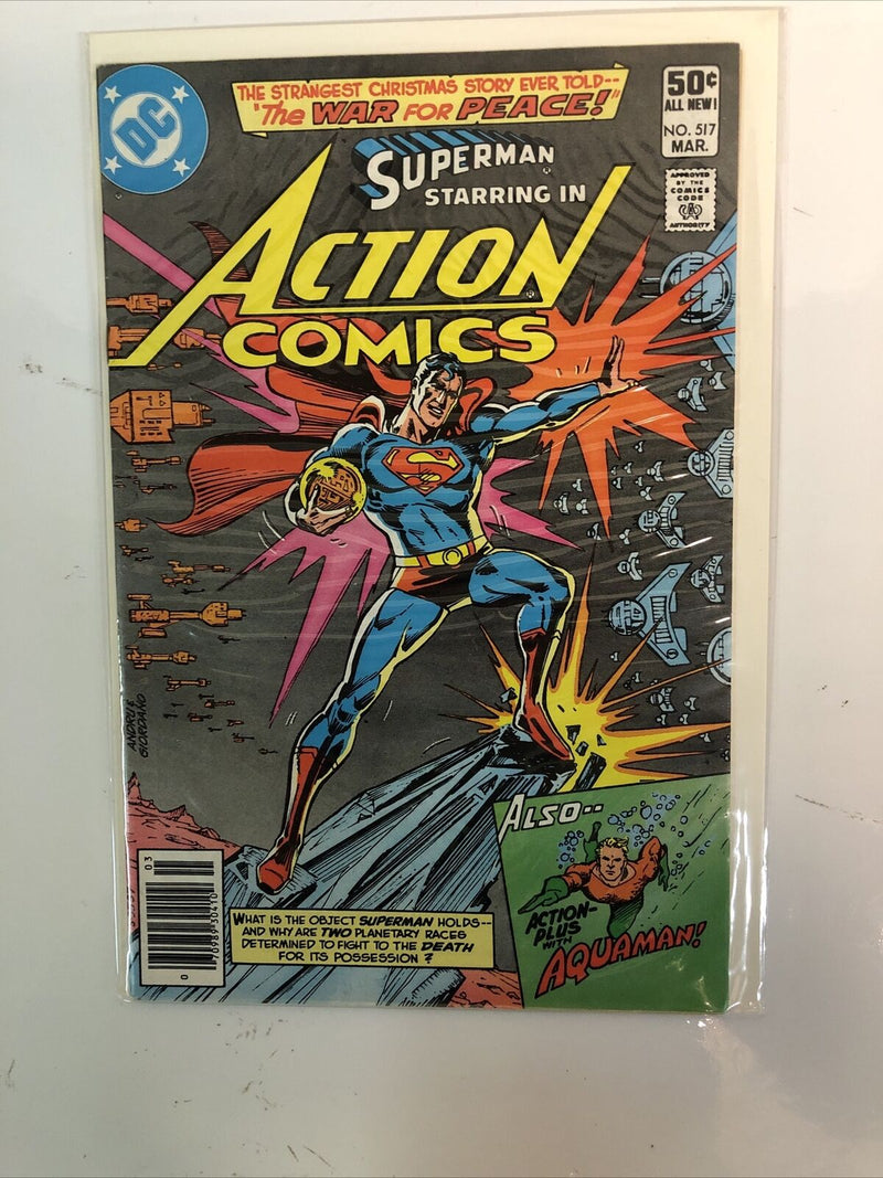 Superman Starring In Action Comics (1979) Complete Set