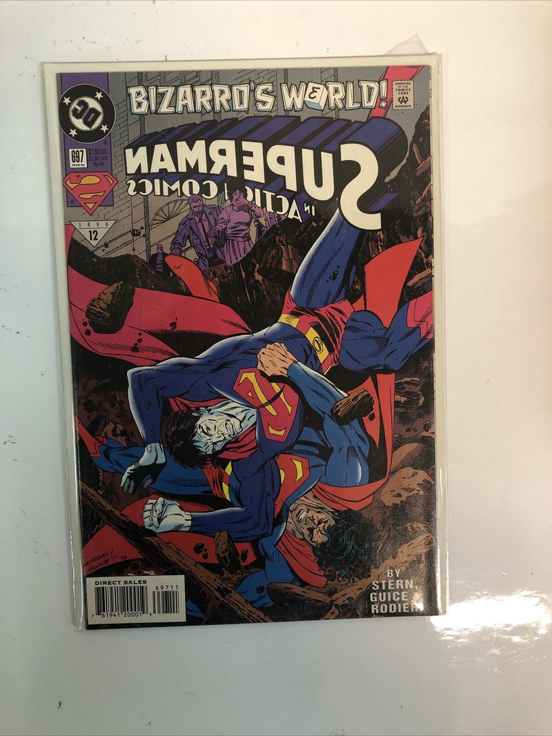 Superman Returns To Action Comics (1989) Set # 643-700 & Annual # 2-5 (VF/NM)