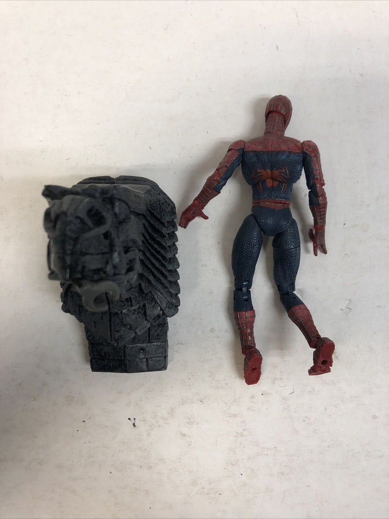 Vintage 6" SPIDER-MAN MOVIE SUPER POSEABLE SPIDER-MAN 2002 Complete Mint