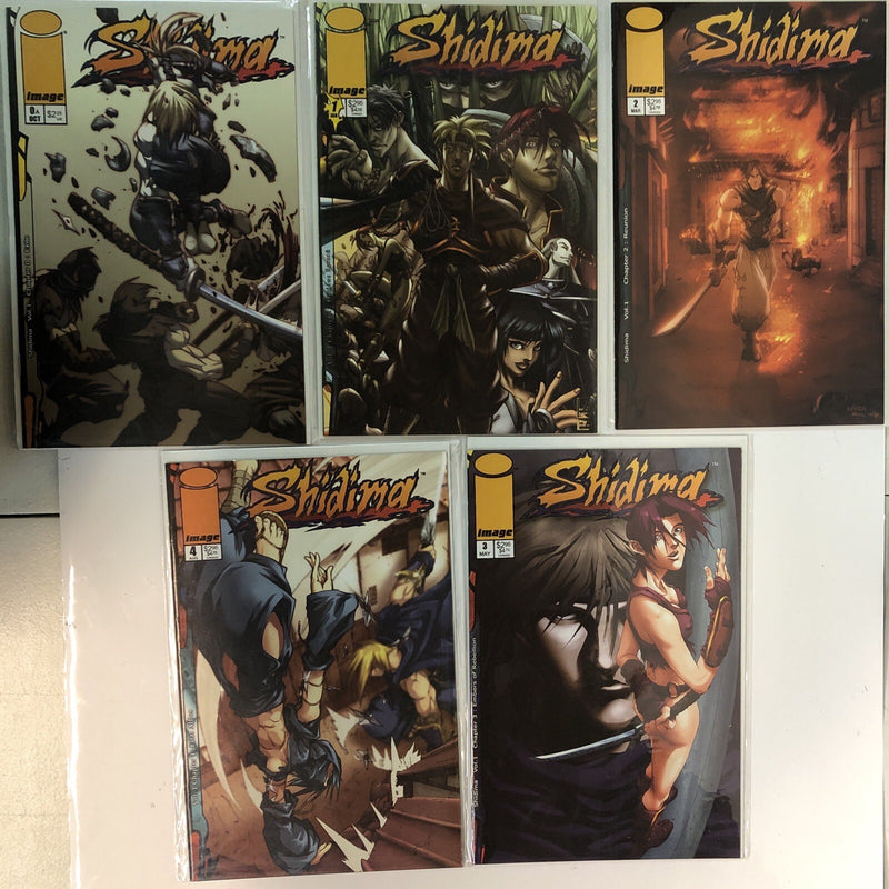 Shidima (2001) Starter Consequential Set Vol # 1 Chapter # 0-4 (VF/NM) Image