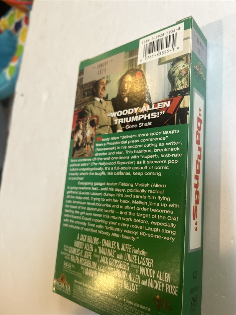 Bananas (VHS 1996) Contemporary Classics • Woody Allen • Louise Lasser