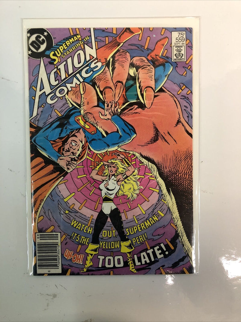 Superman Starring In Action Comics (1983) Complete Set