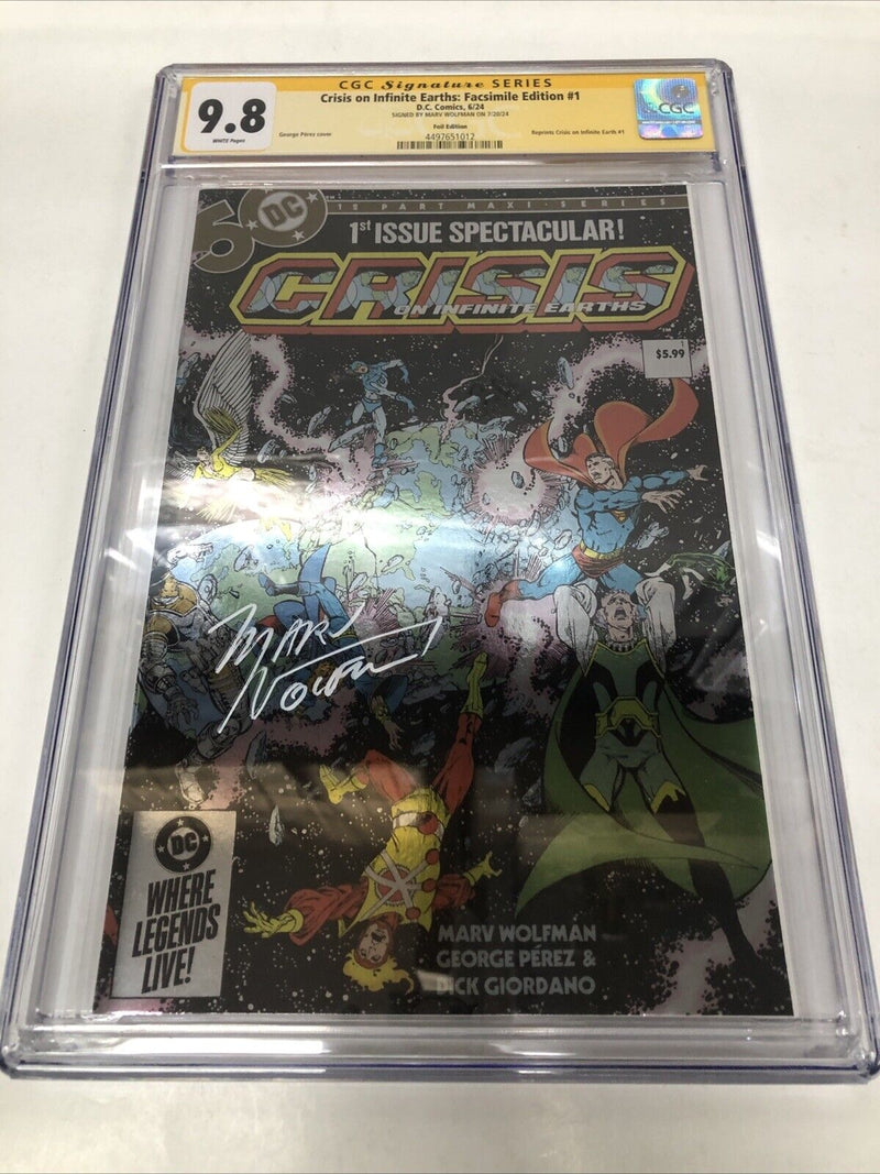 Crisis On Infinite Earths : Facsimile Edition (2024)