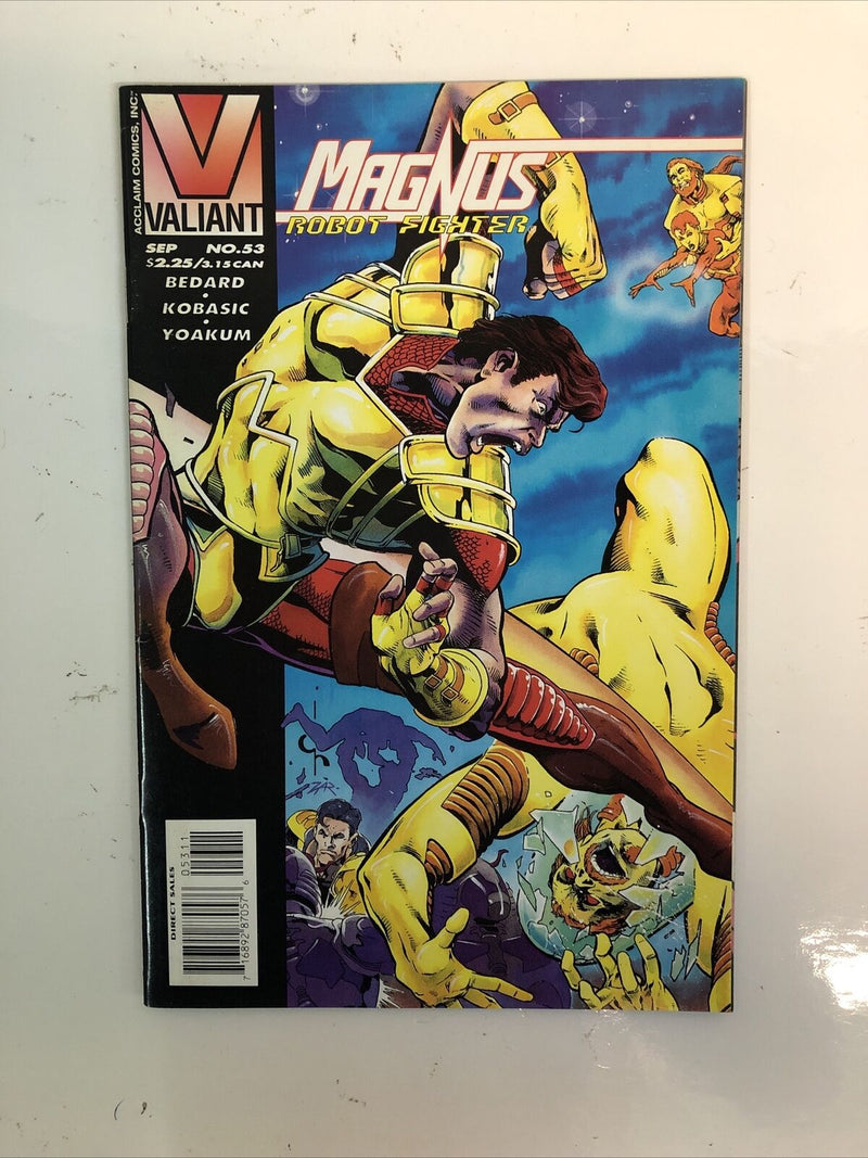 Magnus Robot Fighter (1990) Set # 1-64 & YearBook #1 (VF/NM) Missing #44•Valiant