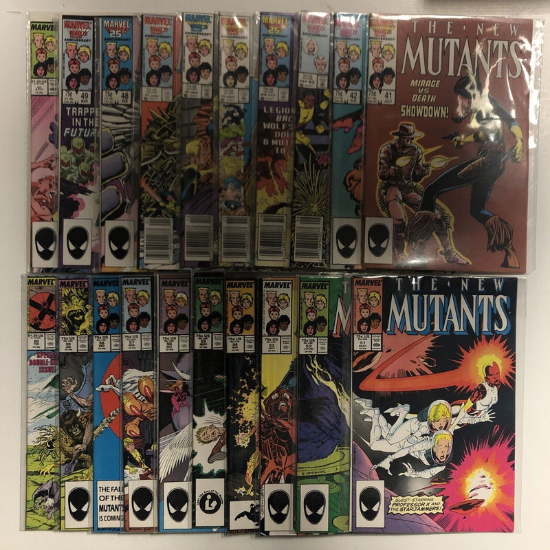 The New Mutants (1983-1987) #1-13,15,17-25,27-97,99,100+Special #1+Annual #3-7