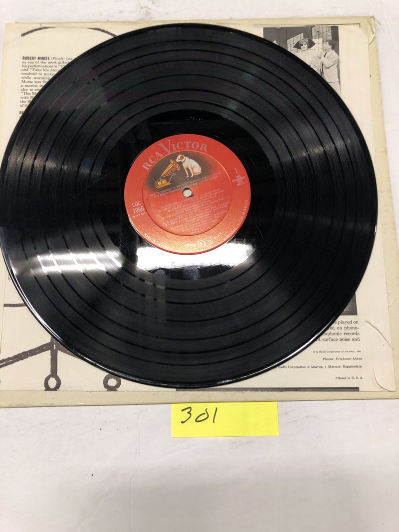 How To Succeed In Business ... Broadway Cast Recording Vinyl  LP Album