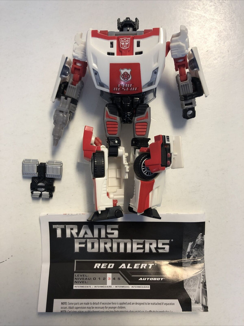 Transformers Generations (2010) Red Alert (level 3) Opened Not Used