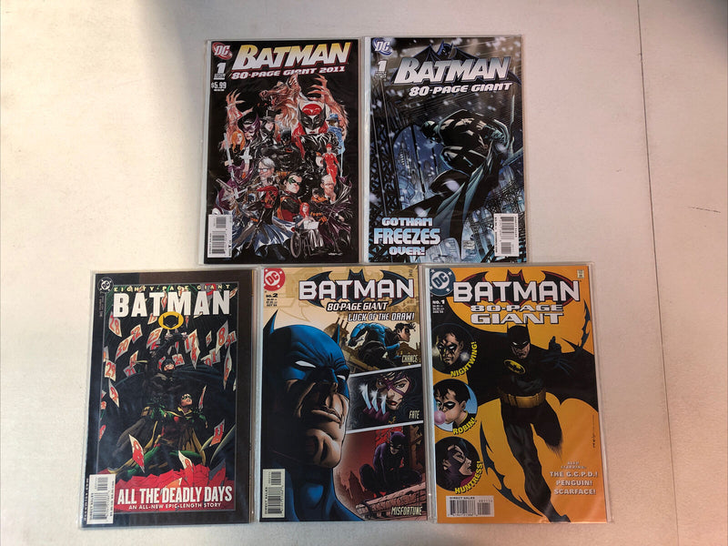 Batman Annual #8-28, New 52 #1-4, Universe #1-5, 80-Page Giants (NM) Set Lot Run