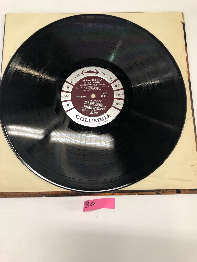 Romantic Music Of Tchaikovsky Conducted By Andre Kostelanetz. Vinyl LP Album