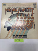 No No Nanette Music From The Broadway Musical Vinyl LP Album