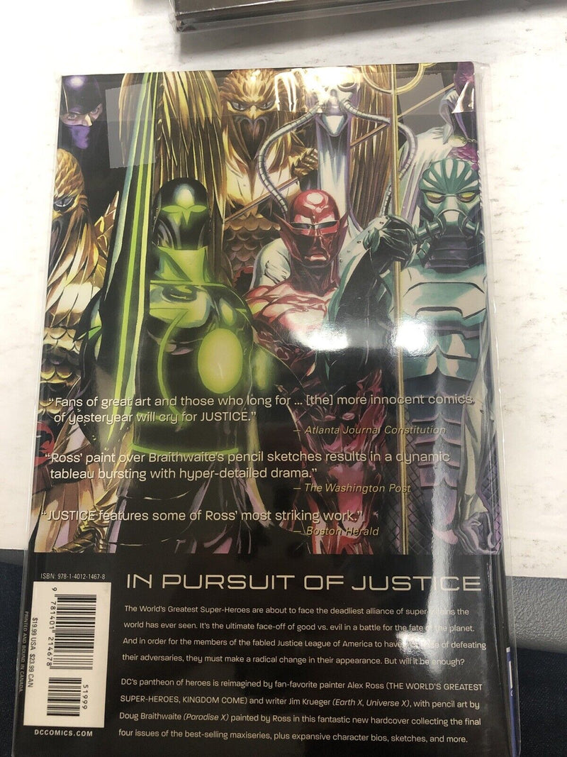 Justice Vol.3 (2007) Dc Comics TPB HC Jim Krueger