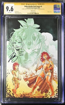 Unbreakable Red Sonja (2023) 5 (CGC 9.6) Signed Sketch She devil With A Swod Zub