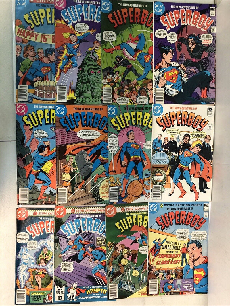 The New Adventures Of Superboy (1990) Starter Consequential Set