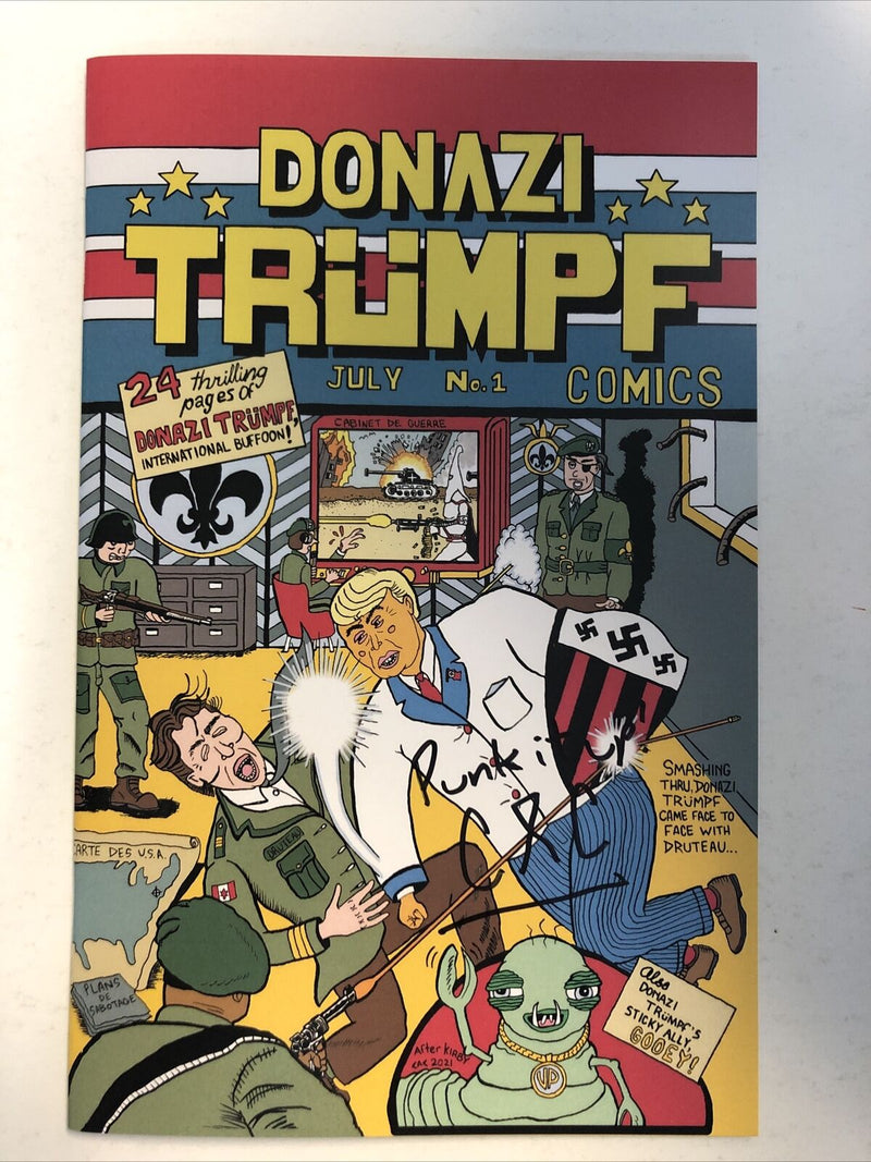 Donazi Trumpf #1 &Djustin Druteau #1 (2022)Limited To Few 100 Copies (NM) Signed