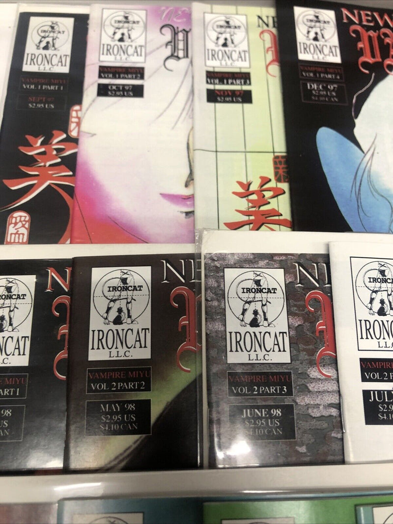 New Vampire Miyu Vol #1-4 Missing Issueu #5 From Vol #1 & Issue #4-5 Of Vol #4