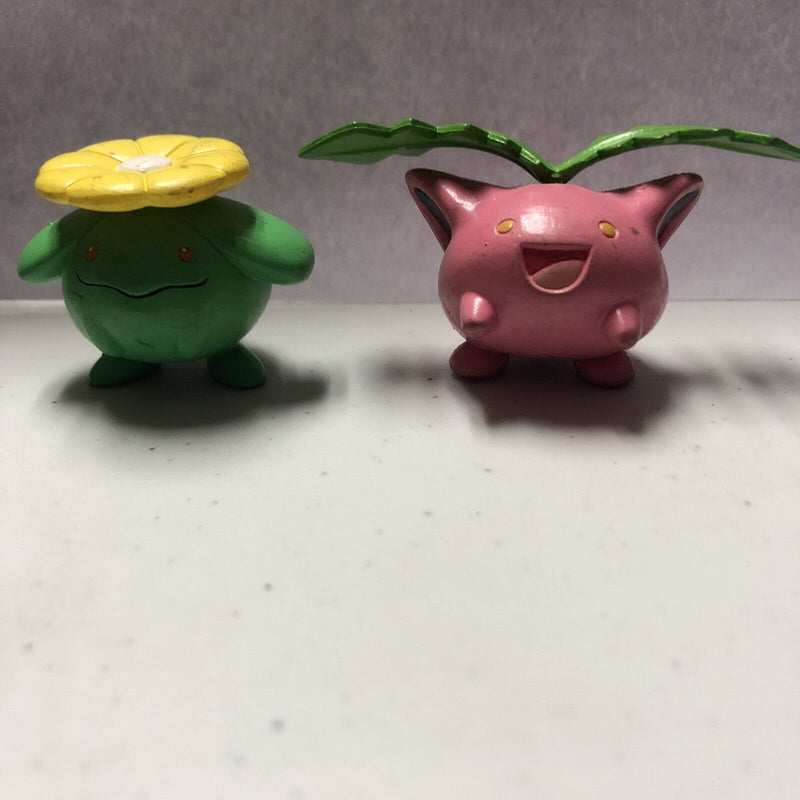 Pokemon TOMY CGTSJ  Monster Figures Nintendo "Hoppip & Skiploom" 1999