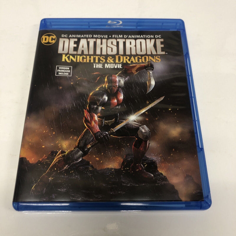 Deathstroke: Knights & Dragons (2020) Blu ray/dvd • 2-disc set • Canadian