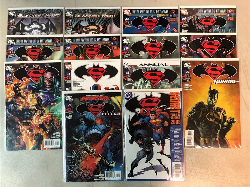 Superman/Batman (2003) #1-74 + Annuals #1,2,3,5 + One Shot (VF/NM) Set DC Comics