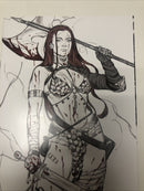 Red Sonja Black White Red