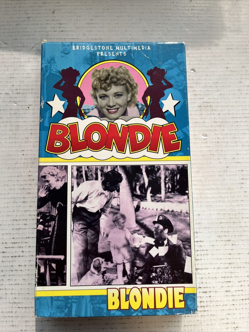 Blondie (VHS, 1999) Bridgestone Multimedia Presents | Penny Singleton Dagwood