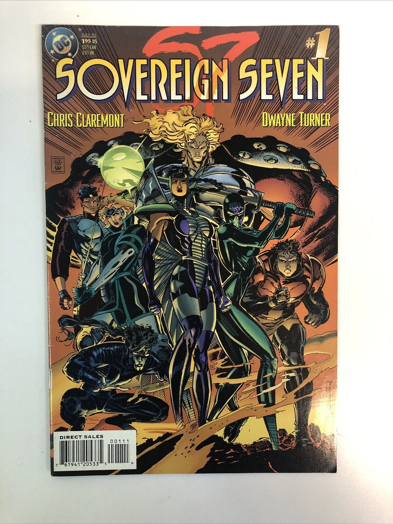 Sovereign Seven (1995) Complete Set # 1-36 & Annual # 1-2 & Plus # 1 (VF/NM) DC