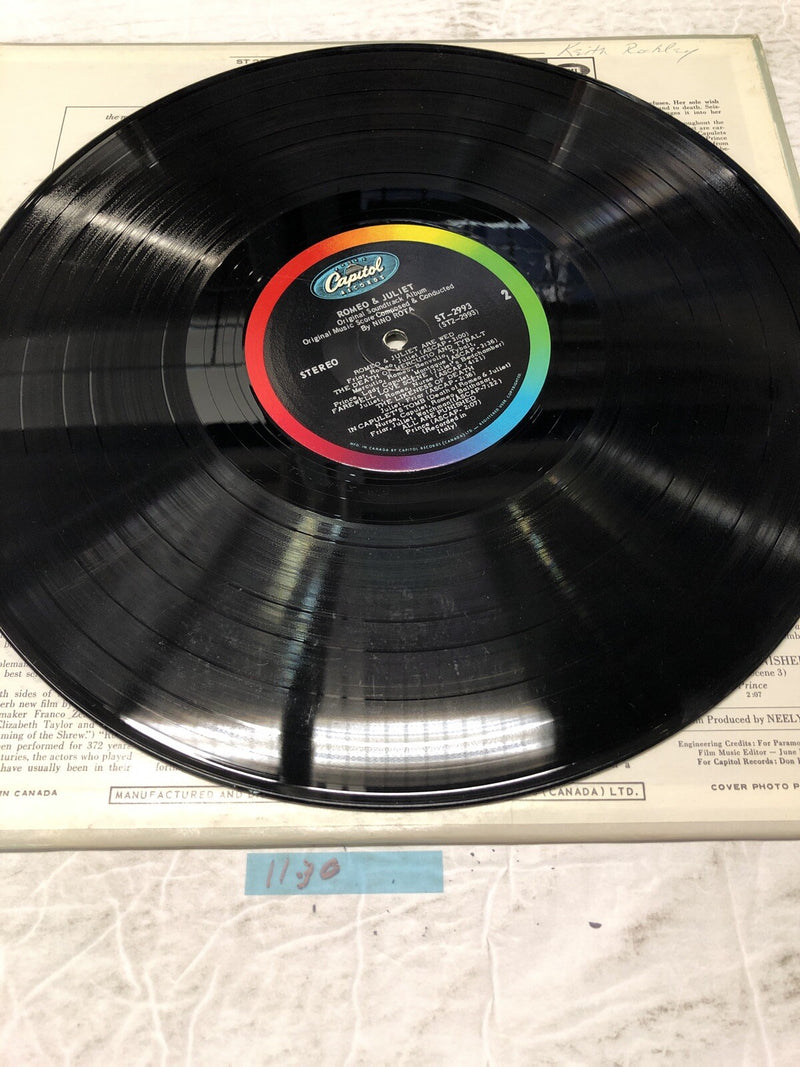 Romero & Juliet  Original Motion Picture Soundtrack Vinyl  LP Album
