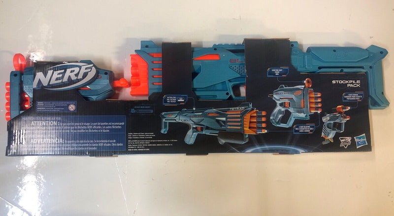 Nerf Elite 2.0 Stockpile Pack • Hasbro •(2023) • Party Pack • 8+ • 3 Blasters