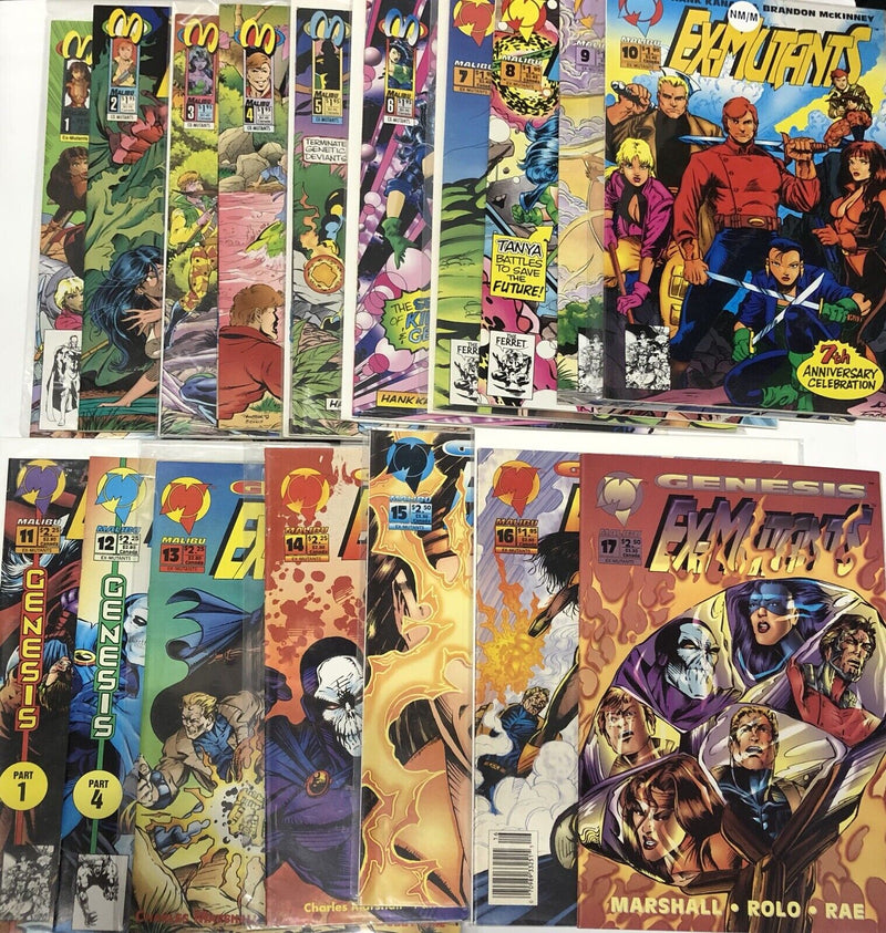 Genesis Ex-Mutants (1994) Set Issue