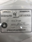 Superman • DC Comics 50 • Signed Neal Adams • Certificate Authenticity • VF / NM