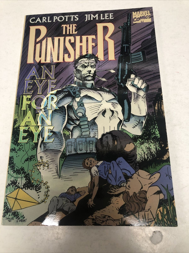 The Punisher An Eye For An Eye (1991) Marvel TPB SC Carl Potts