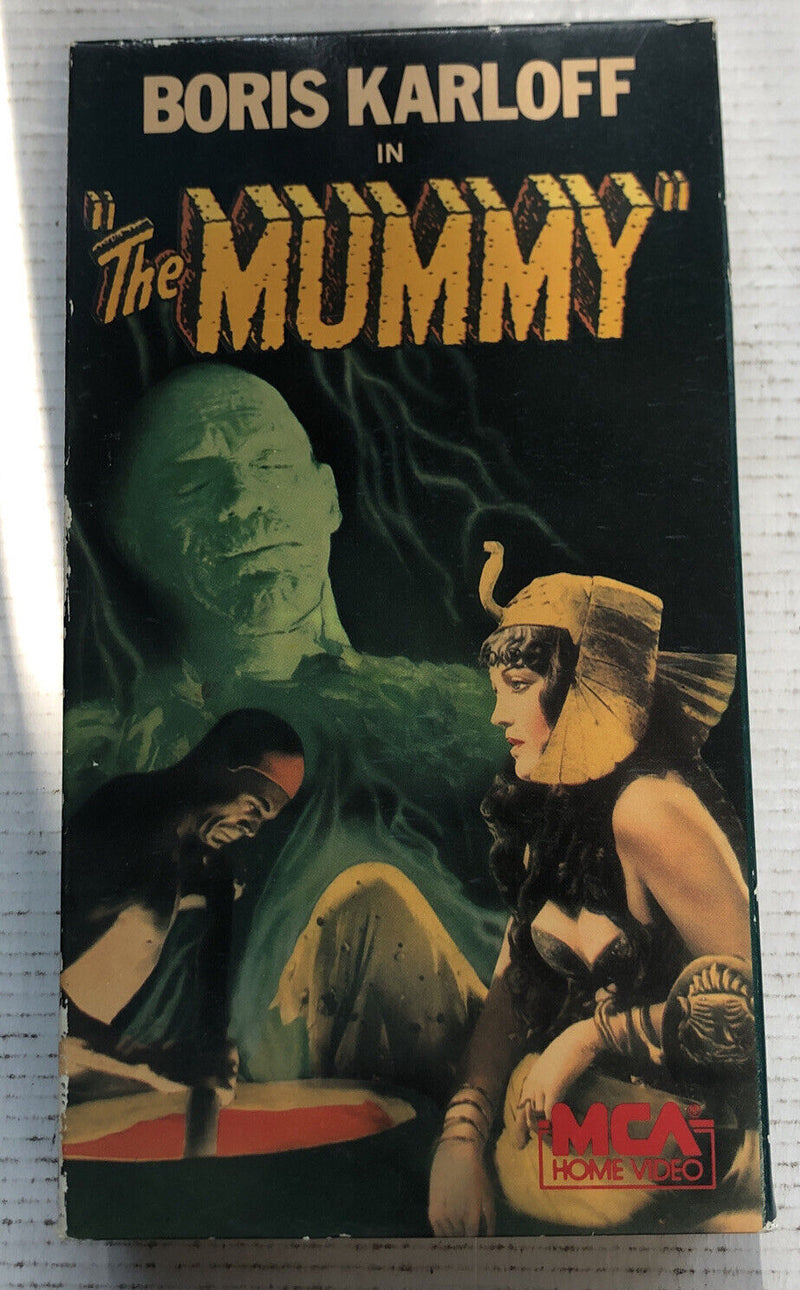 The Mummy (1985) Vhs ~ Boris Karloff | Mca Home Video