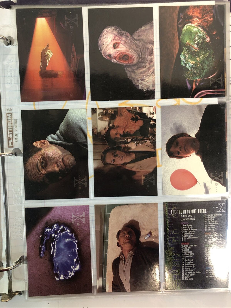 X-Files Trading (1995) Trading Cards Complete Season