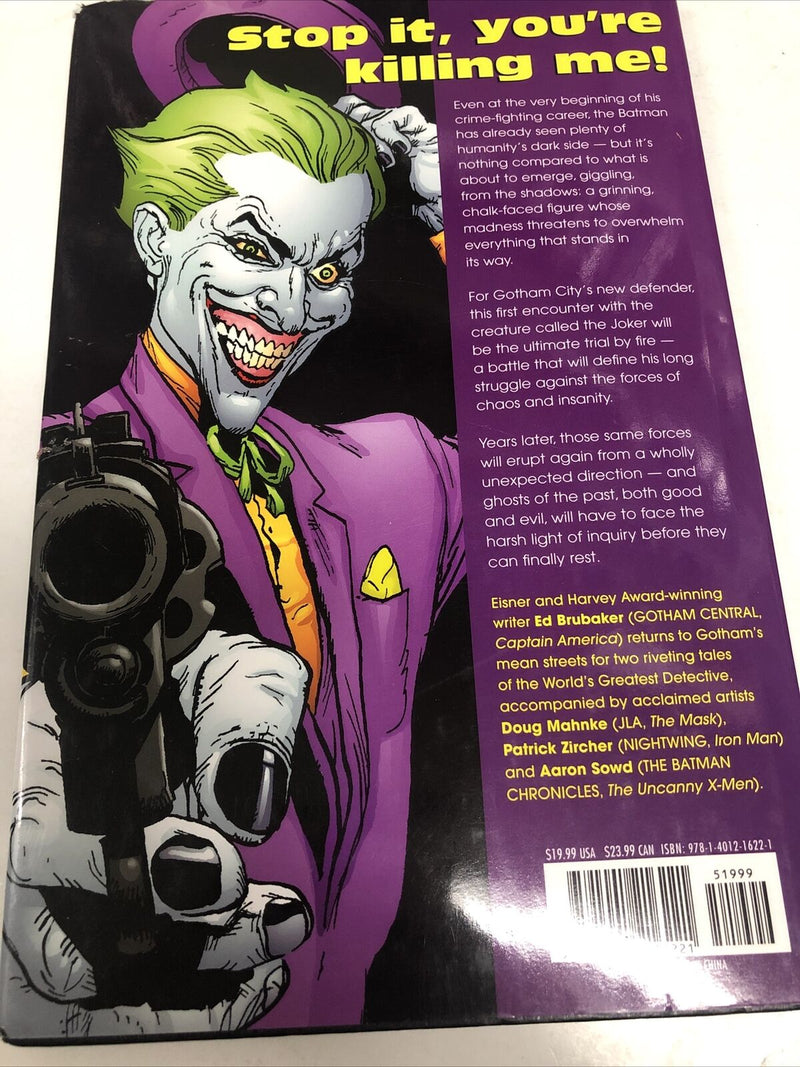 Batman The Man Who Laughs  (2008) DC HC Ed Brubaker