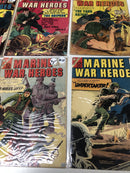 Marine War Heroes (1964) Set Of 10 Issues • Charlton • Silver Age • Army Force