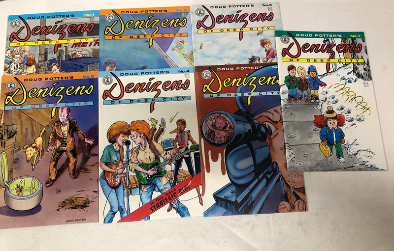 Denizens Deep Of City (1990) Set