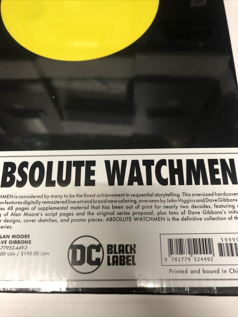 Watchmen: Absolute Edition Hard Cover by Alan Moore