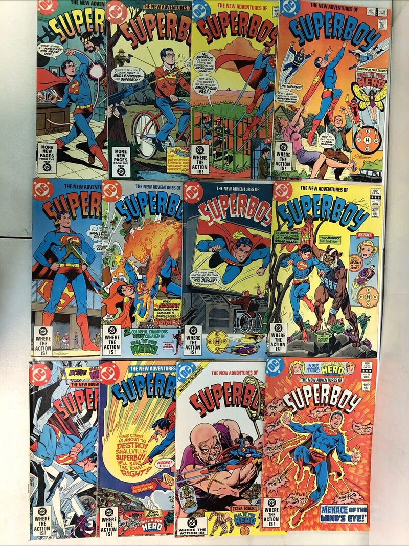 The New Adventures Of Superboy (1990) Starter Consequential Set