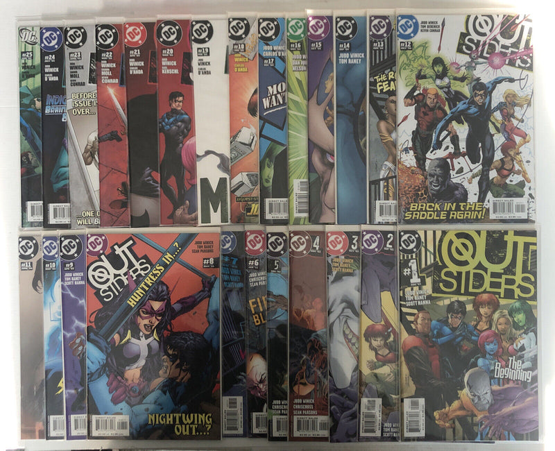 Outsiders (2004-2007) #1-50+ Annual #1 ( VF/NM) DC | Complete Set