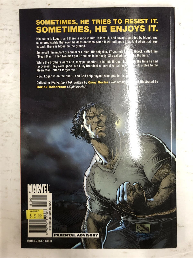 Wolverine Vol.1 By Greg Rucka (2005) TPB Marvel Comics