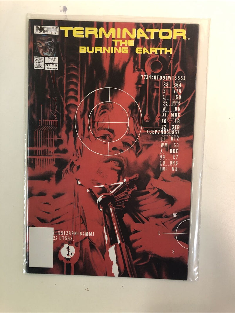 Terminator the Burning Earth (1990) Complete Mini Set