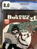 Daredevil #v2 (2008) #111 (CGC 8.0 WP) 1st App Of Lady Bullseye | Dodson Cover